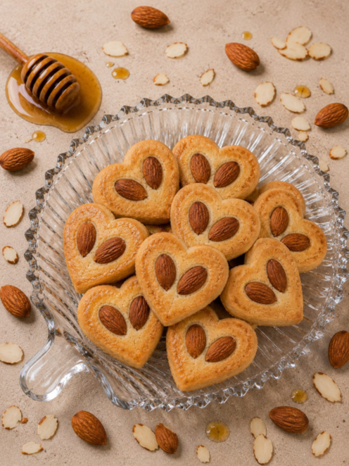 Honey Almond Cookies